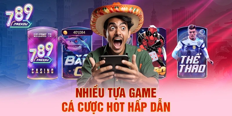 Các trò chơi đa dạng tại vn68
